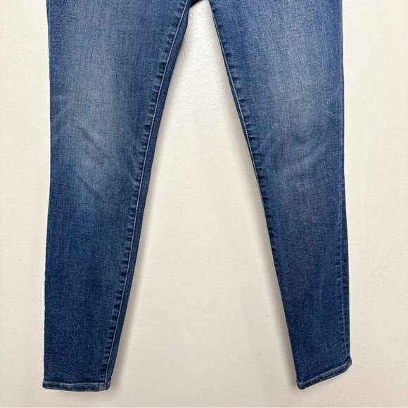 J.Crew Womens 30 8" Toothpick Medium Wash Skinny Jeans - Picture 7 of 14